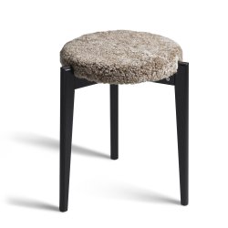 Assist - Taburet med sahara f�reskindss�de, syv forskellige finish