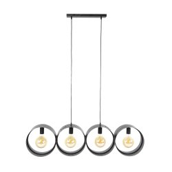 Circulos - Loftlampe med fire metalringe