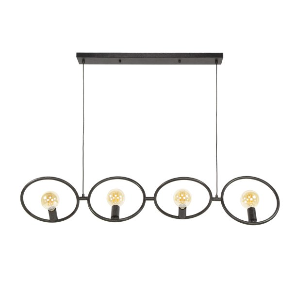 Circle - Loftlampe med fire metalringe