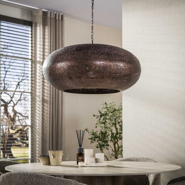 Wight - Pendel i antik kobber, diameter 68 cm.
