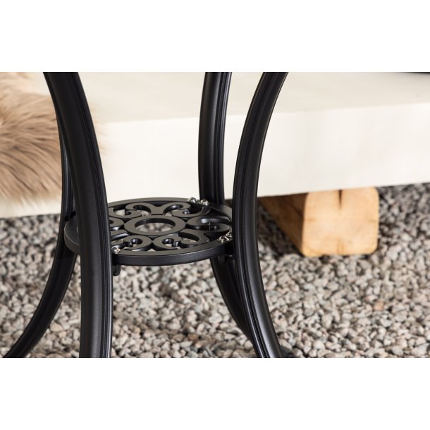 Lotus - Cafebord i aluminium,  60 cm.