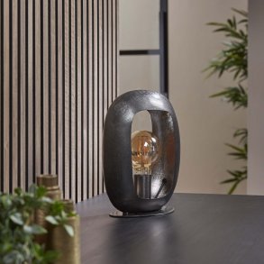 Cueva - Bordlampe i metal, højde 30 cm.