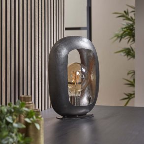 Cueva - Bordlampe i metal, højde 35 cm.