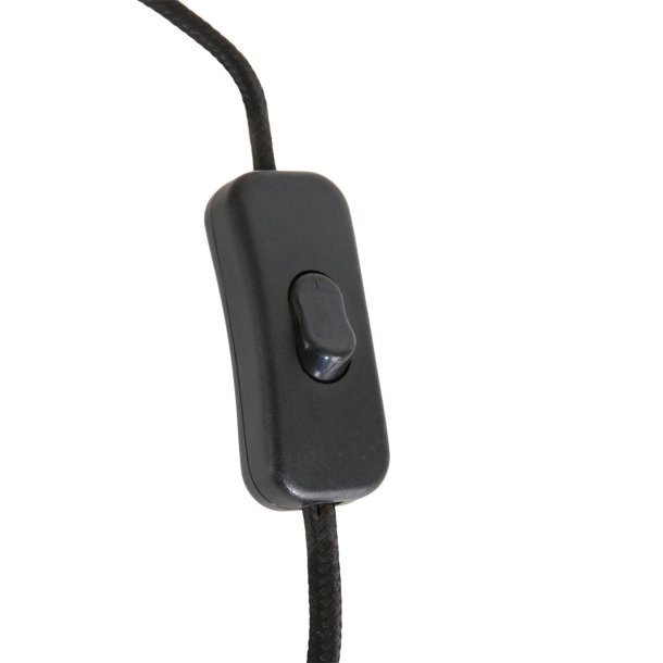 Colma - bordlampe i messing med stofskrm, 3 farver