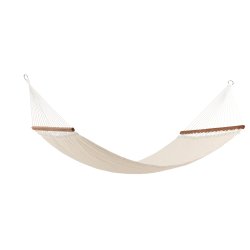 Tabarka - Hngekje i hvidt stof og tr