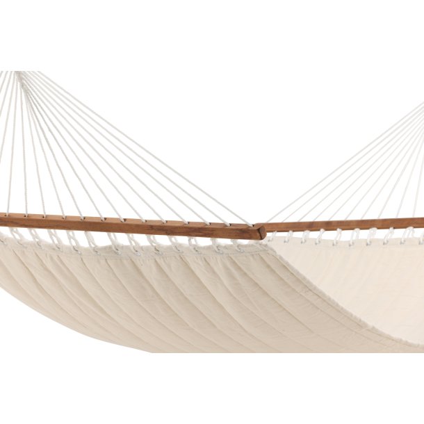 Tabarka - Hngekje i hvidt stof og tr