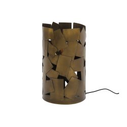 Patch - Bordlampe i antik patineret bronze
