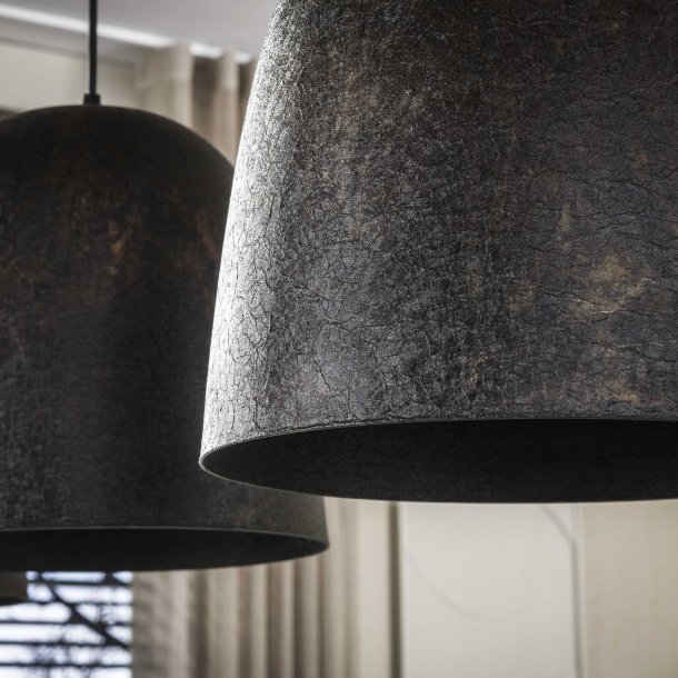 Mugsy - Loftlampe med tre sort-brune metalsk�rme