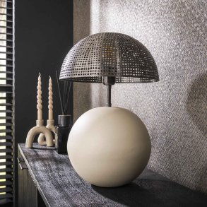 Pelota - Bordlampe i 2 farver metal, højde 49 cm.