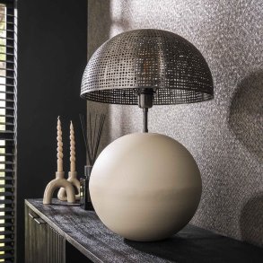 Pelota - Bordlampe i 2 farver metal, højde 57 cm.