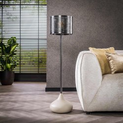 Pelota - Gulvlampe i 2 farver metal, hjde 46 cm.