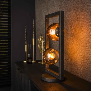 Triblet - Bordlampe med to glaskupler