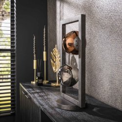 Triblet - Bordlampe med to glaskupler