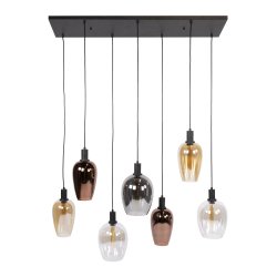 Toro - Loftlampe med fire forskellige farver glaskupler