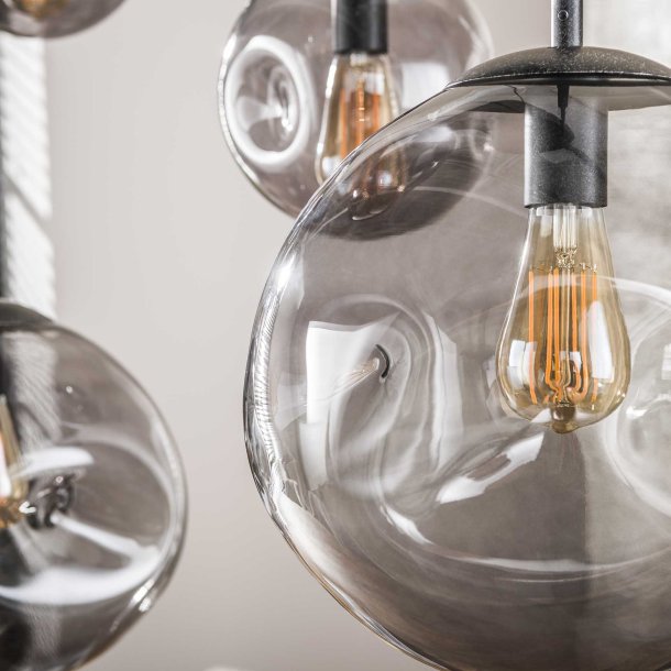 Gomera - Loftslampe med seks glaskupler