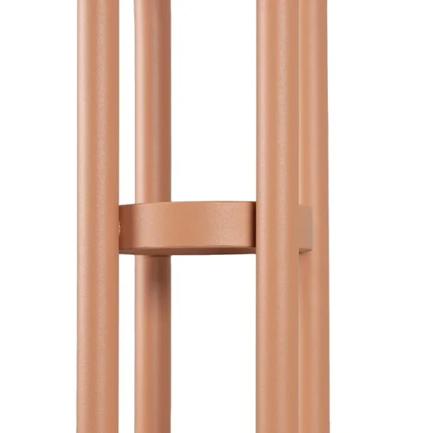 Jasper - Stumtjener i terracotta farvet metal