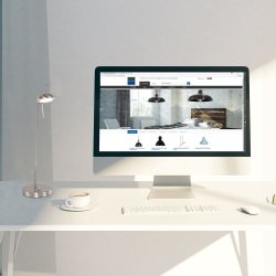 Duran - bordlampe i tre farver metal