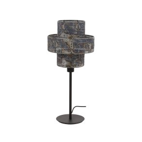 Capa - Bordlampe, håndlavet i en sort/brun metal