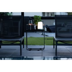 Comos - Udendrs bordlampe i grn metal og plast