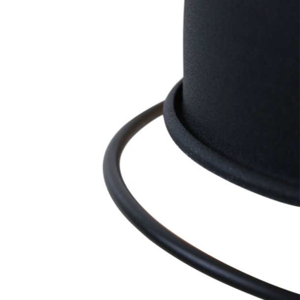 Hood - vglampe i sort eller grn metal