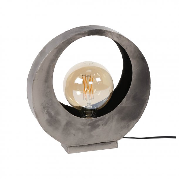 HWY 1 - Bordlampe i patineret metal