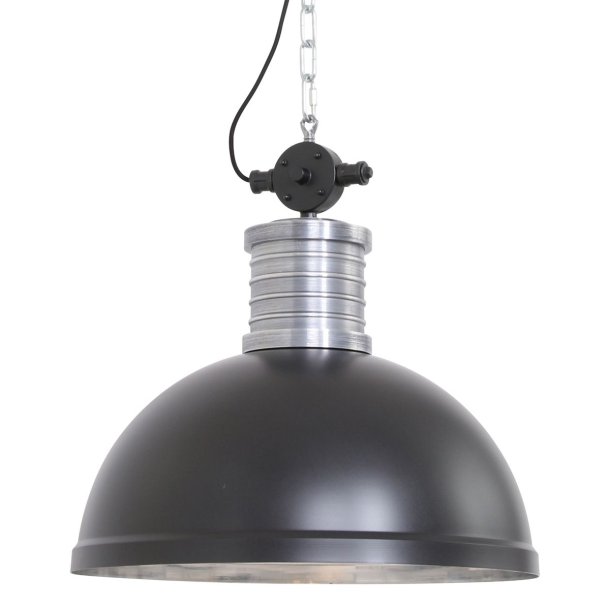 Brooklyn - industriel loftlampe i sort metal