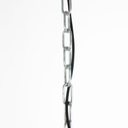 Brooklyn - industriel loftlampe i sort metal