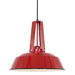 Lefty - metal pendel i rd metal