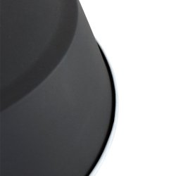 Lefty - metal pendel i sort metal