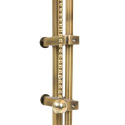 Deed - Bordlampe i bronze og gult glas