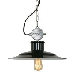 Cabby - loftlampe i sort metal