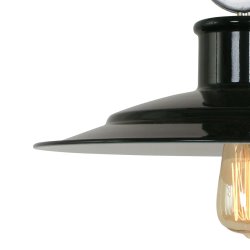 Cabby - loftlampe i sort metal