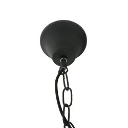 Bale - industri loftlampe i gr eller sort metal, skrmdiameter 47 cm.