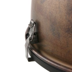 Bikkel - loftlampe  52 cm, to forskellige finish