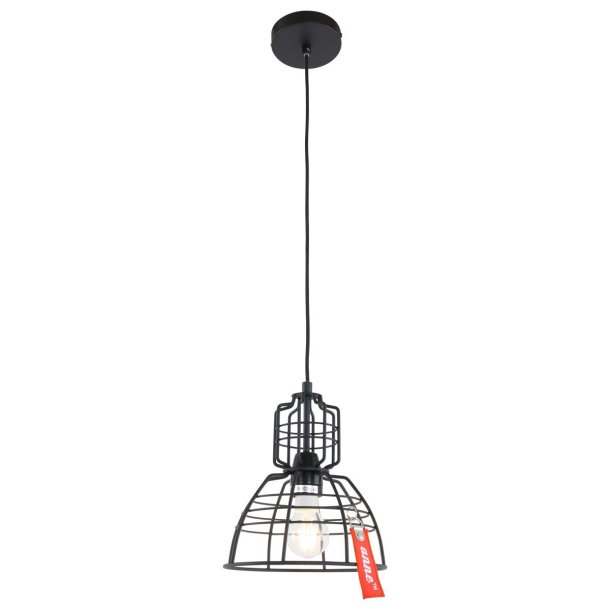 Moretti - pendel i sort metal gitter design