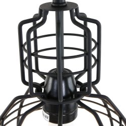 Moretti - pendel i sort metal gitter design