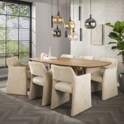 Bambino - Taklampa med kombination av glas- och metallsk�rmar