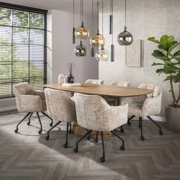 Bambino - Taklampa med kombination av glas- och metallsk�rmar