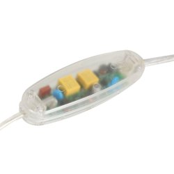 Koba- bordlampe i glas med tre forskellige understel