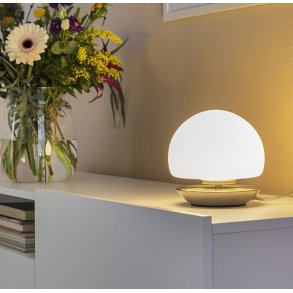 Koba bordslampa i glas med tre olika sockel