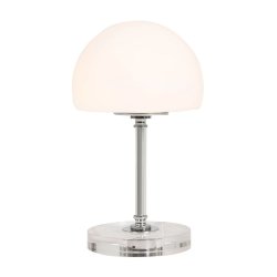 Sinatra - Bordlampe i krom og glas