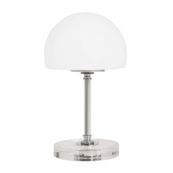 Sinatra - Bordlampe i krom og glas