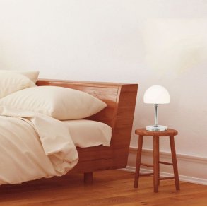 Sinatra - Bordslampa i krom och glas