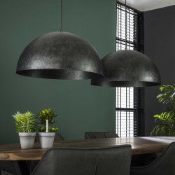 Dome - Loftlampe med to skrme
