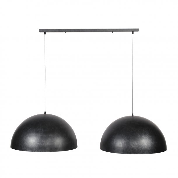 Dome - Loftlampe med to skrme