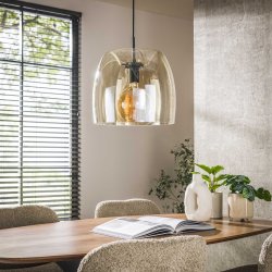 Solaro- Pendel med ravfarvet skrm