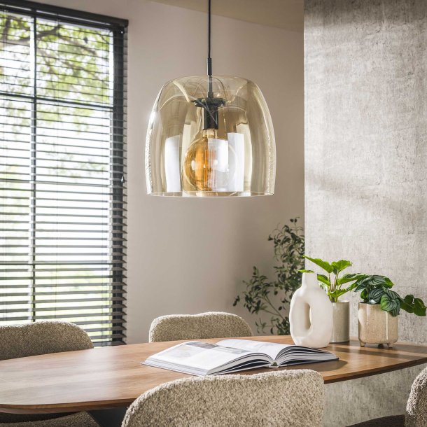 Solaro- Pendel med ravfarvet skrm