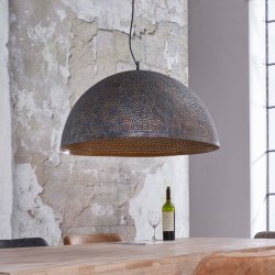Perfora - Loftlampe i sort-brun metal
