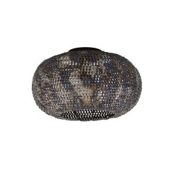 Baroca - Plafond lampe i brun-sort metal