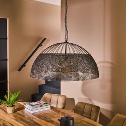 Armor - Hndlavet loftlampe med en  80 cm. skrm 